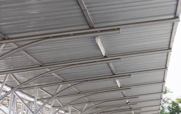 installing Lowick Bridge metal roofing